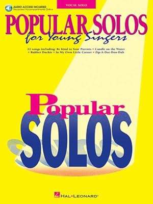 Image du vendeur pour Popular Solos for Young Singers mis en vente par GreatBookPrices