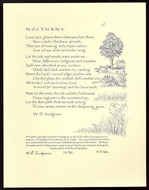 [Small Broadside]: Nocturne