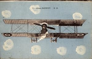 Ansichtskarte / Postkarte Aviation, Hanriot-Flugzeug