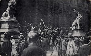 Ansichtskarte / Postkarte Wien, Schreckenstage 1927, Justizpalast wird gestürmt