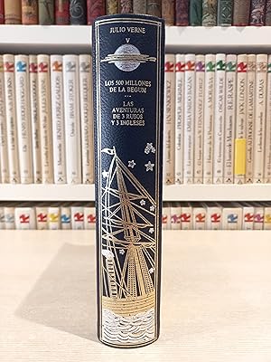 Seller image for Begum. Aventuras de 3 rusos. Viajes Extraordinarios. Julio Verne. Crculo del Biblifilo, 1983. for sale by Bibliomania