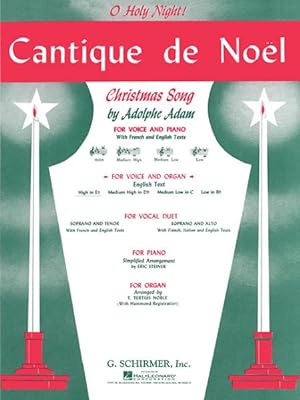 Seller image for Cantique De Noel/ O Holy Night : For Voice and Piano for sale by GreatBookPrices