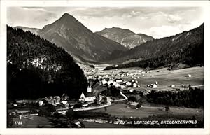 Ansichtskarte / Postkarte Au im Bregenzerwald Vorarlberg, Gesamtansicht, Uentschen