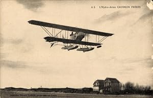 Ansichtskarte / Postkarte Aviation, LHydrio-Avion Caudron Freres