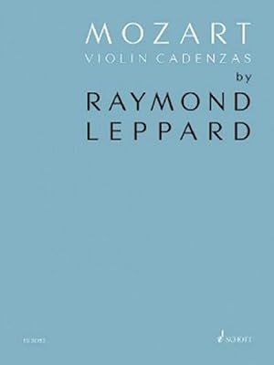Seller image for Mozart Violin Cadenzas for sale by GreatBookPrices