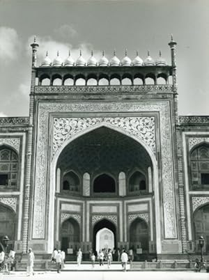 Foto Agra Indien, Taj Mahal, Teilansicht - Foto: Roland Defossez