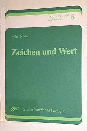 Bild des Verkufers fr Zeichen und Wert. Kodikas/ Code, Supplement, 6 zum Verkauf von books4less (Versandantiquariat Petra Gros GmbH & Co. KG)