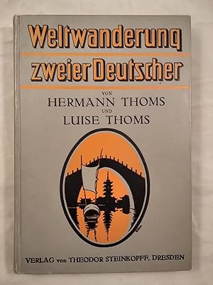 Imagen del vendedor de Weltwanderung zweier Deutscher. a la venta por KULTur-Antiquariat