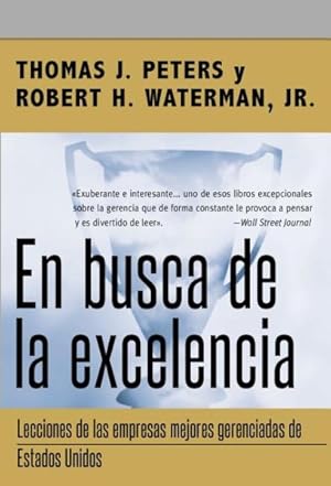 Seller image for En busca de la excelencia / In Search of Excellence -Language: spanish for sale by GreatBookPrices