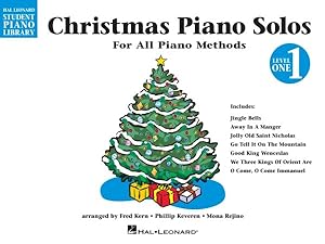 Imagen del vendedor de Christmas Piano Solos : Level 1 a la venta por GreatBookPrices