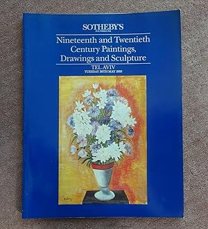 Nineteenth and Twentieth Century Paintings, Drawings and Sculpture. Tuesday 30th May 1989. Sotheb...