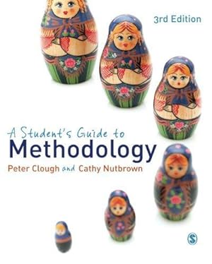 Immagine del venditore per A Student's Guide to Methodology: Justifying Enquiry venduto da WeBuyBooks