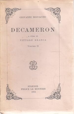 Seller image for Decameron Volume secondo for sale by Laboratorio del libro