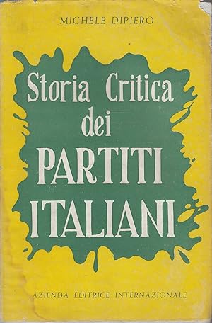 Storia Critica dei Partiti Italiani