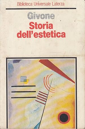 Immagine del venditore per Storia dell'estetica venduto da Laboratorio del libro