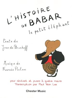 Bild des Verkufers fr L'histoire De Babar, Le Petit Elephant zum Verkauf von GreatBookPricesUK