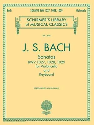 Immagine del venditore per Sonatas for Cello And Keyboard Bwv 1027, 1028, 1029 venduto da GreatBookPricesUK