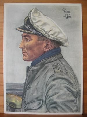 Kapitänleutnant Prien, Führer eines der erfolgreichsten U-Boote, der Sieger von Scapa Flow.