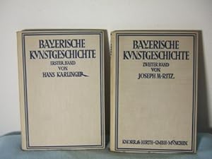 Bayerische Kunstgeschichte - Band 1 + Band 2 Zwei Bände.