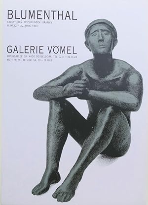 BLUMENTHAL - (Galerie Vömel - OriginalPlakat / 1993)