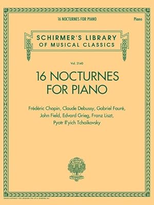 Immagine del venditore per 16 Nocturnes for Piano venduto da GreatBookPrices