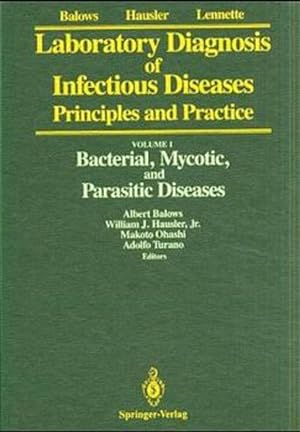 Imagen del vendedor de Laboratory Diagnosis of Infectious Diseases - Principles and Practice / Bacterial, Mycotic, and Parasitic Diseases: Vol. 1: Bacterial, Mycotic, and Parasitic Diseases a la venta por Studibuch
