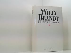 Bild des Verkufers fr Erinnerungen Willy Brandt zum Verkauf von Book Broker