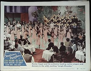 Image du vendeur pour Neptune's Daughter Lobby Card #5 1949 Xavier Cugat and his Orchestra! mis en vente par AcornBooksNH
