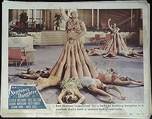 Seller image for Neptune's Daughter Lobby Card #4 1949 Red Skeleton and dancers! for sale by AcornBooksNH