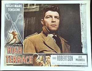 Immagine del venditore per High Terrace Lobby Card 1956 Dale Robertson! venduto da AcornBooksNH