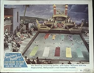 Seller image for Neptune's Daughter Lobby Card #8 1949 Esther Williams & the Neptunettes! for sale by AcornBooksNH