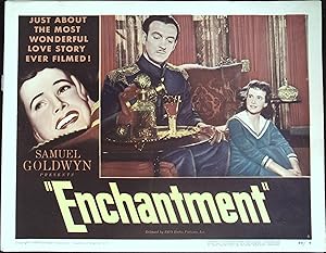 Imagen del vendedor de Enchantment Lobby Card #4 1949 David Niven, Teresa Wright! a la venta por AcornBooksNH