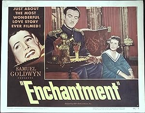 Bild des Verkufers fr Enchantment Lobby Card #4 1949 David Niven, Teresa Wright! zum Verkauf von AcornBooksNH