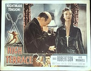 Seller image for High Terrace Lobby Card 1956 Lionel Jefferies, Lois Maxwell! for sale by AcornBooksNH