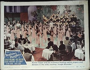 Bild des Verkufers fr Neptune's Daughter Lobby Card #5 1949 Xavier Cugat and his Orchestra! zum Verkauf von AcornBooksNH