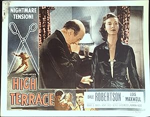 Imagen del vendedor de High Terrace Lobby Card 1956 Lionel Jefferies, Lois Maxwell! a la venta por AcornBooksNH