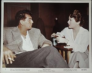 Immagine del venditore per Betrayed 8 x10 Color Still 1954 Lana Turner, Victor Mature! venduto da AcornBooksNH