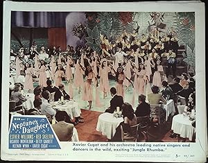 Bild des Verkufers fr Neptune's Daughter Lobby Card #5 1949 Xavier Cugat and his Orchestra! zum Verkauf von AcornBooksNH