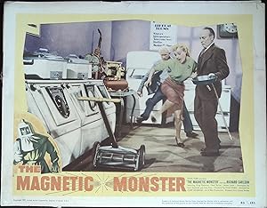 Imagen del vendedor de The Magnetic Monster Lobby Card #5 1953 Byron Foulger, William Benedict in store! a la venta por AcornBooksNH