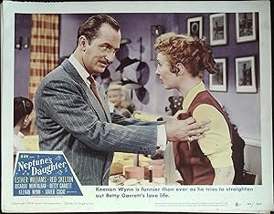 Image du vendeur pour Neptune's Daughter Lobby Card #6 1949 Keenan Wynn helping out Betty Garrett! mis en vente par AcornBooksNH