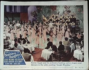 Bild des Verkufers fr Neptune's Daughter Lobby Card #5 1949 Xavier Cugat and his Orchestra! zum Verkauf von AcornBooksNH