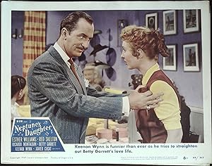Image du vendeur pour Neptune's Daughter Lobby Card #6 1949 Keenan Wynn helping out Betty Garrett! mis en vente par AcornBooksNH