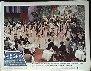 Bild des Verkufers fr Neptune's Daughter Lobby Card #5 1949 Xavier Cugat and his Orchestra! zum Verkauf von AcornBooksNH