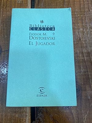 Imagen del vendedor de JUGADOR,EL (SIN COLECCION) a la venta por Trfico de Libros Lavapies