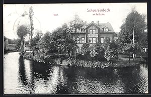 Ansichtskarte Schwarzenbach / Saale, Gerberei Karl Heller