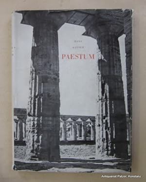 Paestum. Die Nomoi der drei altgriechischen Tempel zu Paestum. Heidelberg, Lambert Schneider, 195...