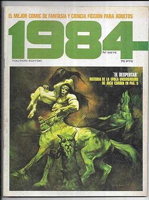 1984 Comic de la Fantasia y Ciencia Ficción para adultos.Nº 7 1º edición