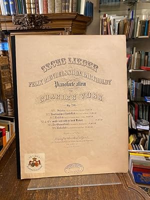 Sechs Lieder von Felix Mendelssohn Bartholdy für Pianoforte allein von Charles Voss : Op. 201 : N...