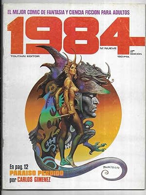 1984 Comic de la Fantasia y Ciencia Ficción para adultos.Nº 9 2ª edición