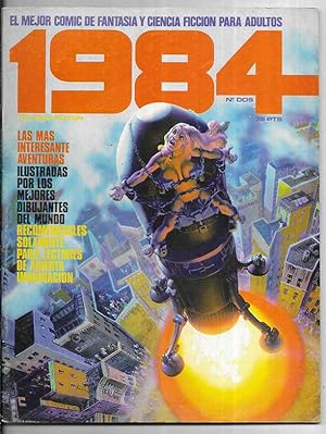 1984 Comic de la Fantasia y Ciencia Ficción para adultos.Nº 2 1º edición